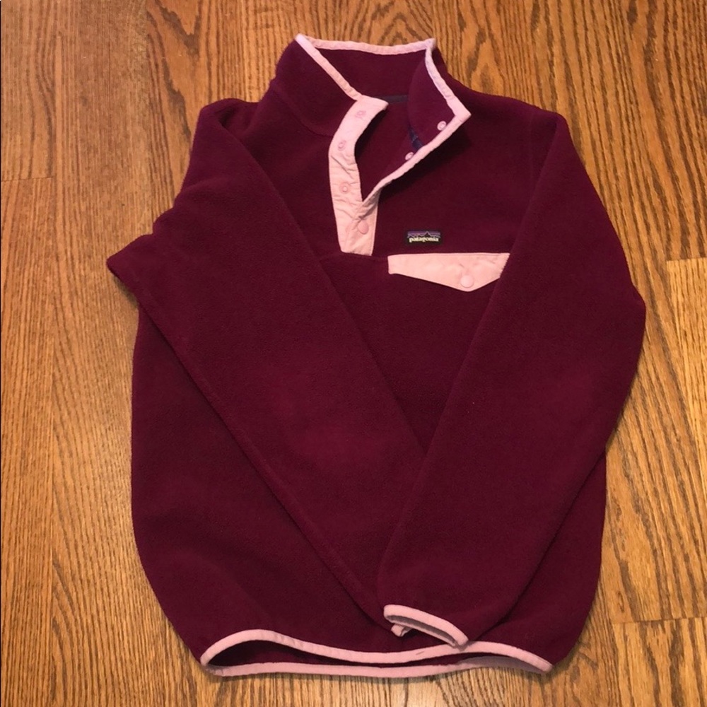 Patagonia Girl’s Plum Fleece Pullover